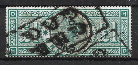 England 1887 - AFA 99 - Stemplet