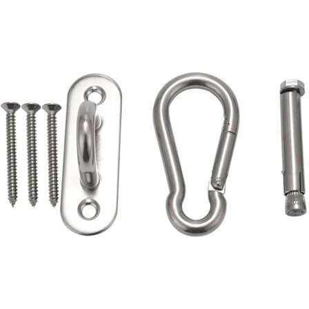 Hængekøje vægmonteringsanker kroge tilbehør Heavy Duty hængesæt til indendørs Aerial Yoga / loft / fitnesscenter / gynge