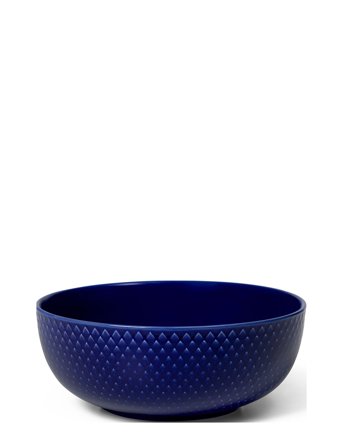 Lyngby Porcelæn | Rhombe Color Skål Ø15.5 Cm Mørk Blå | 15.5 CM