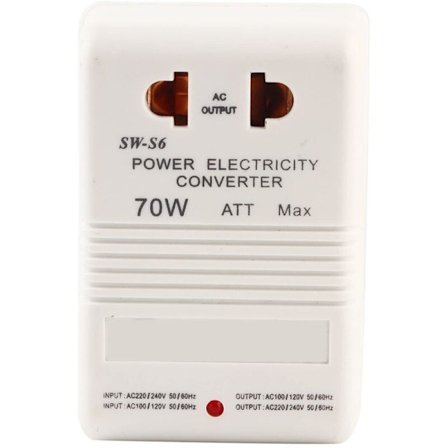 70W 110V/120V till 220V/240V Spänningsomvandlare, AdapterELifter/Inverter (Standard CN-kontakt)