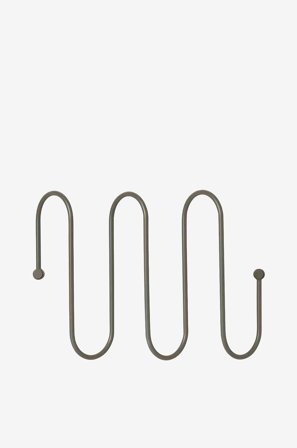 Blomus - Knaggrekke Klesoppheng Curl 37 cm - Grå - Klesoppbevaring - Fra Homeroom