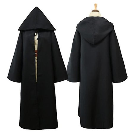 Plus Size Star Wars Jedi kostumer - Anakin Replica til mænd og kvinder | Cosplay festoutfit | Tøj med filmtema