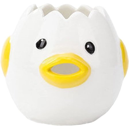 Keramisk eggeplommeseparator, bærbar kjøkkenredskap for baking av eggehviter