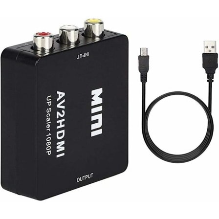 RCA-HDMI-muunnin, Mini AV - HDMI-muunnin 1080P Composite
