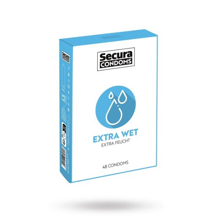 Extra Wet 48-pack kondomer - Vuxen.se - Kondomer