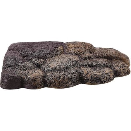 Flydende platform til skildpadder, magnetisk harpiksø, akvariedekoration til semi-akvatiske dyr