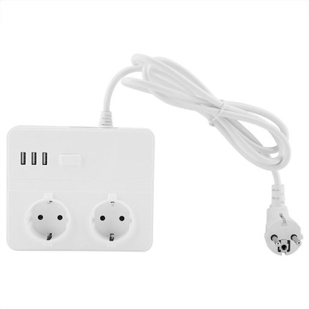 Multifunktionell EU-vägguttag med KLB