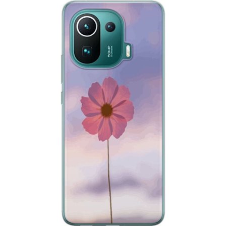 Mobilskal till Xiaomi Mi 11 Pro med Rosa blomma