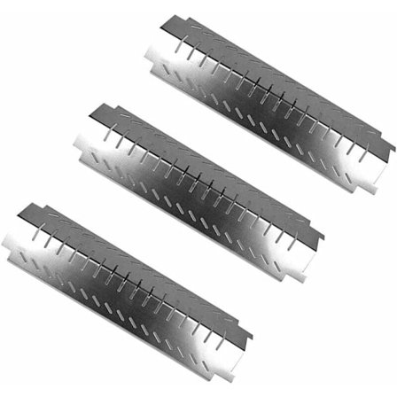 3-pack rostfria gasolgrillersättningsdelar för FirePlus, Fire Mountain, Char-Broil, CosmoGrill, Campingaz och andra griddlediffusorer
