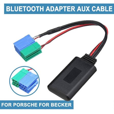Yhteensopiva Porsche Yhteensopiva Becker Autoradio Bluetooth-adapteri Aux-kaapeli Yhteensopiva Iphone Autotarvikkeet Elektroniikkatarvikkeet