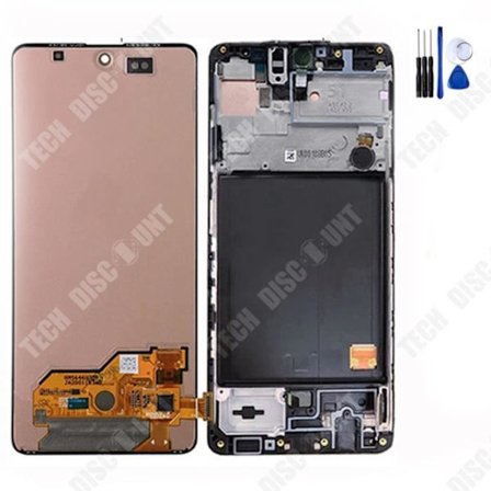 LCD-skærm - TD - Samsung A51 - OLED - 5,5 tommer - Kapacitiv berøringsskærm