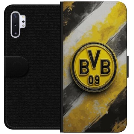 Kompatibel Tegnebogsetui til Samsung Samsung Galaxy Note10+ Farverigt abstrakt puslespillsmønster, der symboliserer fællesskab, mangfoldighed og kre