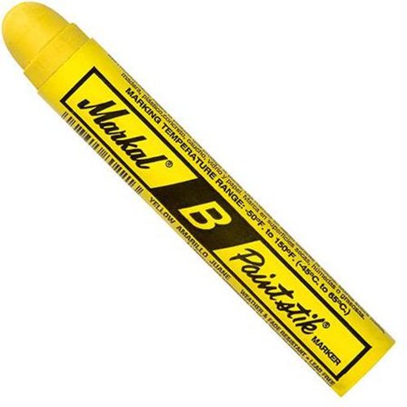 Markal B Paintstik Märkkrita Gul, Märkning & markering