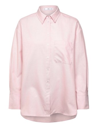 Pocket Over Shirt Pink Mango
