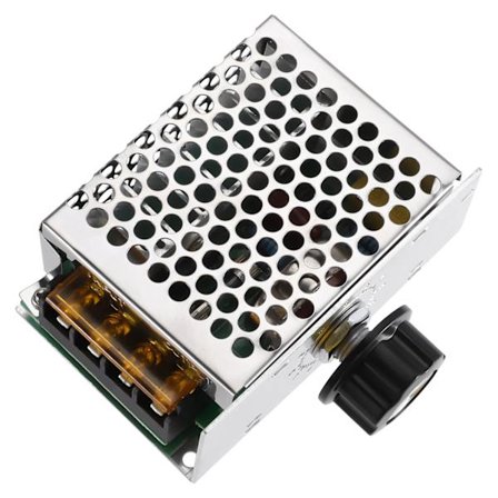 Spændingsregulator 230V 4000W AC Lysdæmper Motorhastighedsregulator Hastighedsregulator
