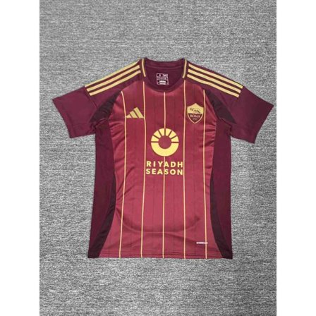 2024-2025 A.S. Roma Hjemmedrakt Fotball T-skjorte S-2XL