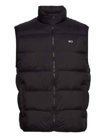 Tjm Light Down Vest Väst Svart Tommy Jeans
