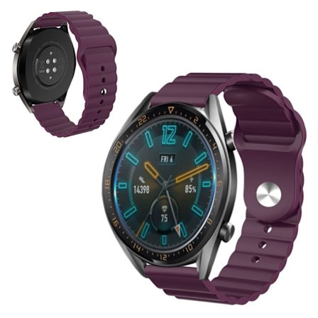Silicone watch band for Huawei and Amazfit - Purple