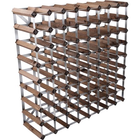 Traditional wine rack Vinställ Påbyggnadsbart 72 Flaskor Dark oak | Inredning > Möbler > Vinställ | Bagaren och Kocken