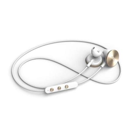 Langattomat Binaural-kuulokkeet - i.am+ -PAINIKKEET - Kulta, valkoinen - 6 tunnin akunkesto - 1,1 cm:n lukuyksikkö