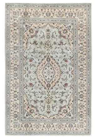 Medaillon Kashan Teppich 200X301 Wolle