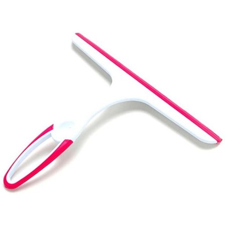 Vægvisker og badekar-dørskraber til vask af brusedør, badeværelse, køkken, glas, bil, rød rose