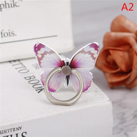 1 Stk Nytt Universal Vacker Butterfly Mobiltelefon Handtag Håll