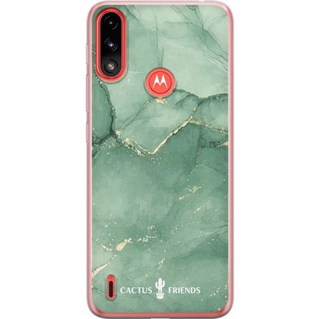 Kompatibelt Mobilskal till Motorola Motorola Moto E7 Power Cactus and Friends – JadeVeins