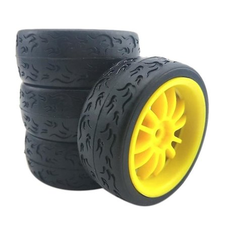 4 stk. Dekk Felg Nav Sekskant 12mm For 1:10 Hpi Hsp Rc Vei Rally Bil,e