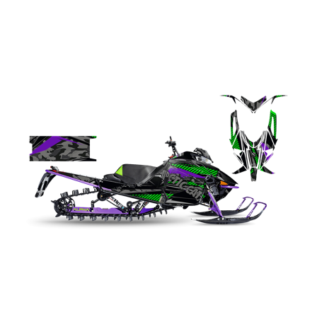 Dekalkit SweTown Cambo - Arctic Cat M9000 King Cat Turbo 162 2018-2019