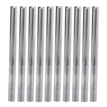 10 st/set 4x32mm Dubbelsidig Rakt Spår Fräs CNC Router Bits Ändfräs CNC Router för Trä PVC CNC Bit