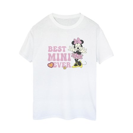 Disney Womens/Ladies Best Mini Ever Cotton Boyfriend T-Shirt M