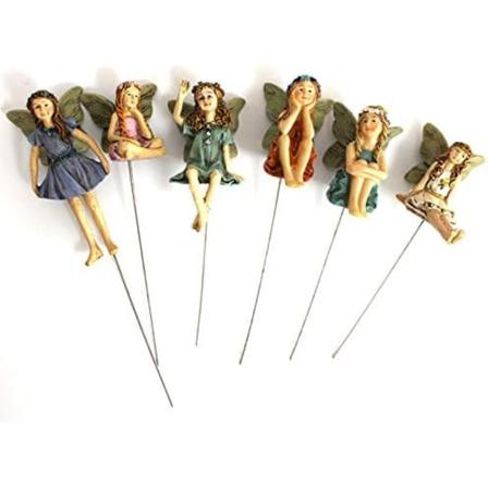6 miniatyyrihaltijaa bonsaille tai kodin sisustukseen