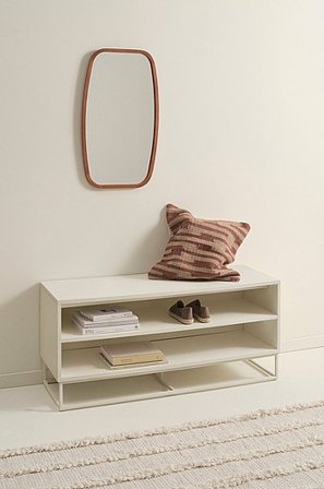 Jotex - Bänk 120 Cm MDF - Stål Beige LYCKEBY - Köp Bänkar hos Jotex