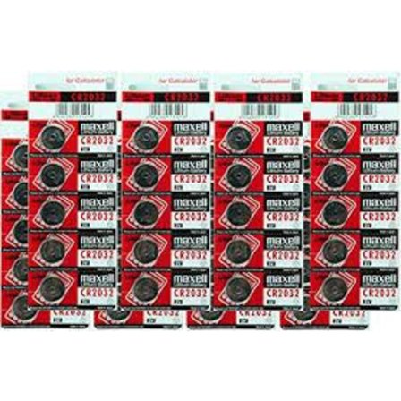 Maxell CR 2032 20-Pack Lithium 2032 3V