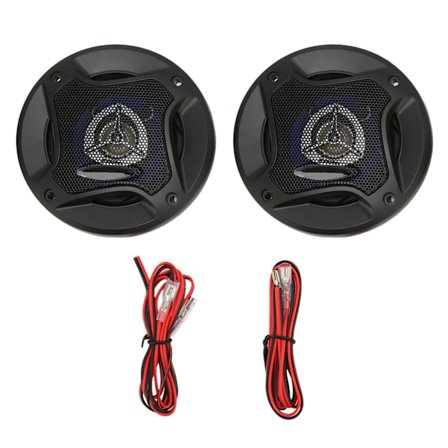 2 st 4in bilhögtalare HiFi-ljud 280W fullfrekvensbas 4 ohm koaxiala bilmodifierade stereohögtalare