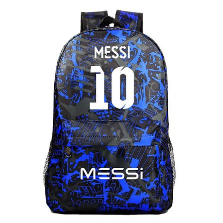 Football Super Stars Messi Rygsæk - Børneskole, Rejse, Laptop, Teenagere - Mænd, Kvinder, Studerende - Mochilas, Totes