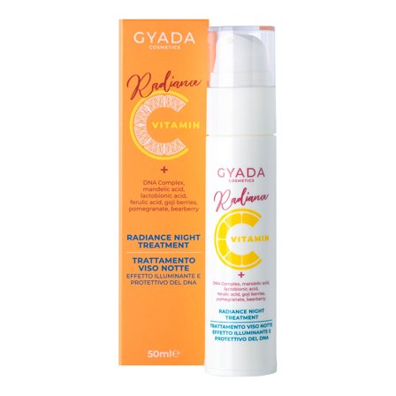 Gyada Cosmetics Radiance Vitamin C Radiance Night Treatment 50ml - Tratt.viso notte illuminante