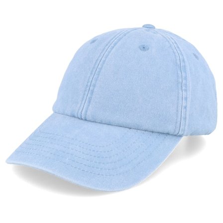 Beechfield - Blue - unconstructed - Cap - Vintage Washed Light Blue Dad Cap - Hatstore