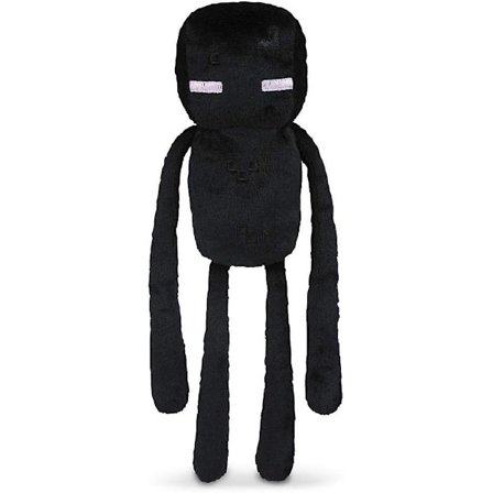 Minecraft Enderman Plyschdjur, Svart, 26 cm Hög fw