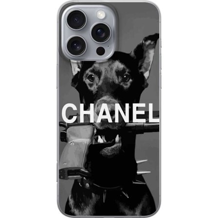 Kompatibelt Mobilskal till Apple Apple iPhone 16 Pro Max Hund Pistol