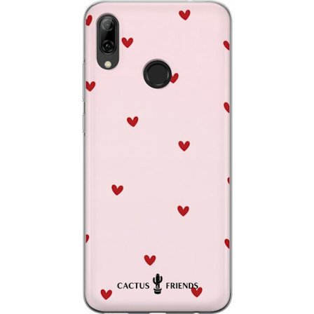 Kompatibelt Mobildeksel til Huawei Huawei P smart 2019 Cactus and Friends – HeartSprinkle