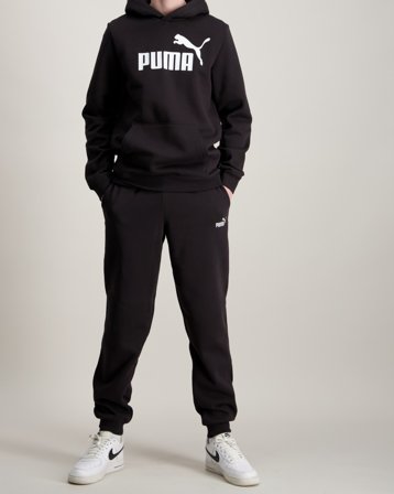 Puma ESS No. 1 Logo Sweatpants FL Musta Housut Pojat - Kids Brand Store