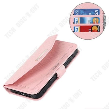 Læderetui - TD - iPhone 11 Pro Max - Lynlås - Stødabsorberende - Flere kortlommer