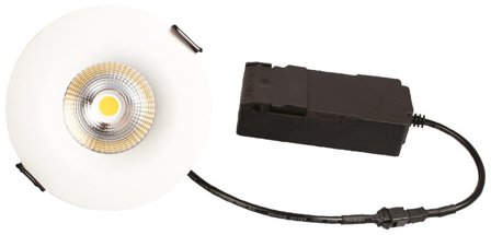 Scan Products Sabina LP Fixed Downlight-valaisin 2700 K, 5,4 W, IP44, Valaistus