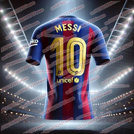 2025 Seneste Messi Mindesudgave Sports T-shirt Udendørs Konkurrence Træning Åndbar Komfortabel Hurtigtørrende Trøje