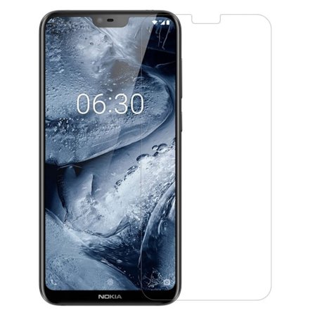 Nokia 6.1 Plus NILLKIN Sormenjälki Hylkivä Kirkas LCD Näyttö Suojakalvo - Transparentti