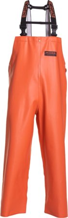 Grundéns Herkules 16 Commercial Fishing Bib Pants Unisex rain trousers Orange M