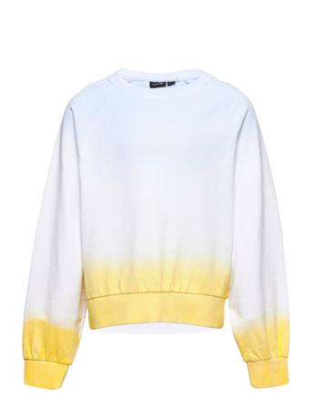 Nlffemia Ls Short Sweat Sweat-shirt Genser Multi/mønstret LMTD
