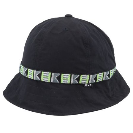 HUF - Svart bucket Hatt - Teton Bell Hat Black Bucket @ Hatstore
